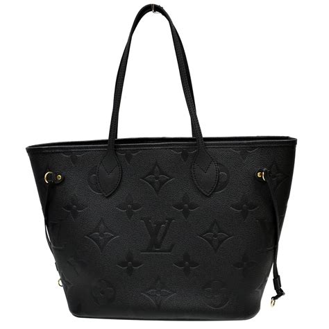 lv bag black leather|louis vuitton black tote bag.